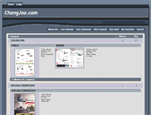 Tablet Screenshot of gallery.changjoo.com